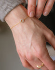 Karma Loop Armband | Gold