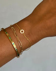 Karma Loop Armband | Gold