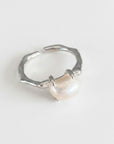 Raw Pearl Ring