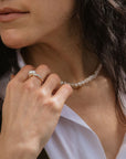 Raw Pearl Ring