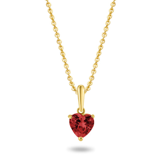 Amore Kette Rot | 585 Gold