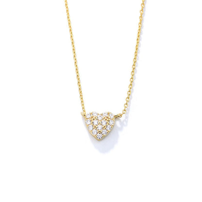 Claire Herz Kette | Gold