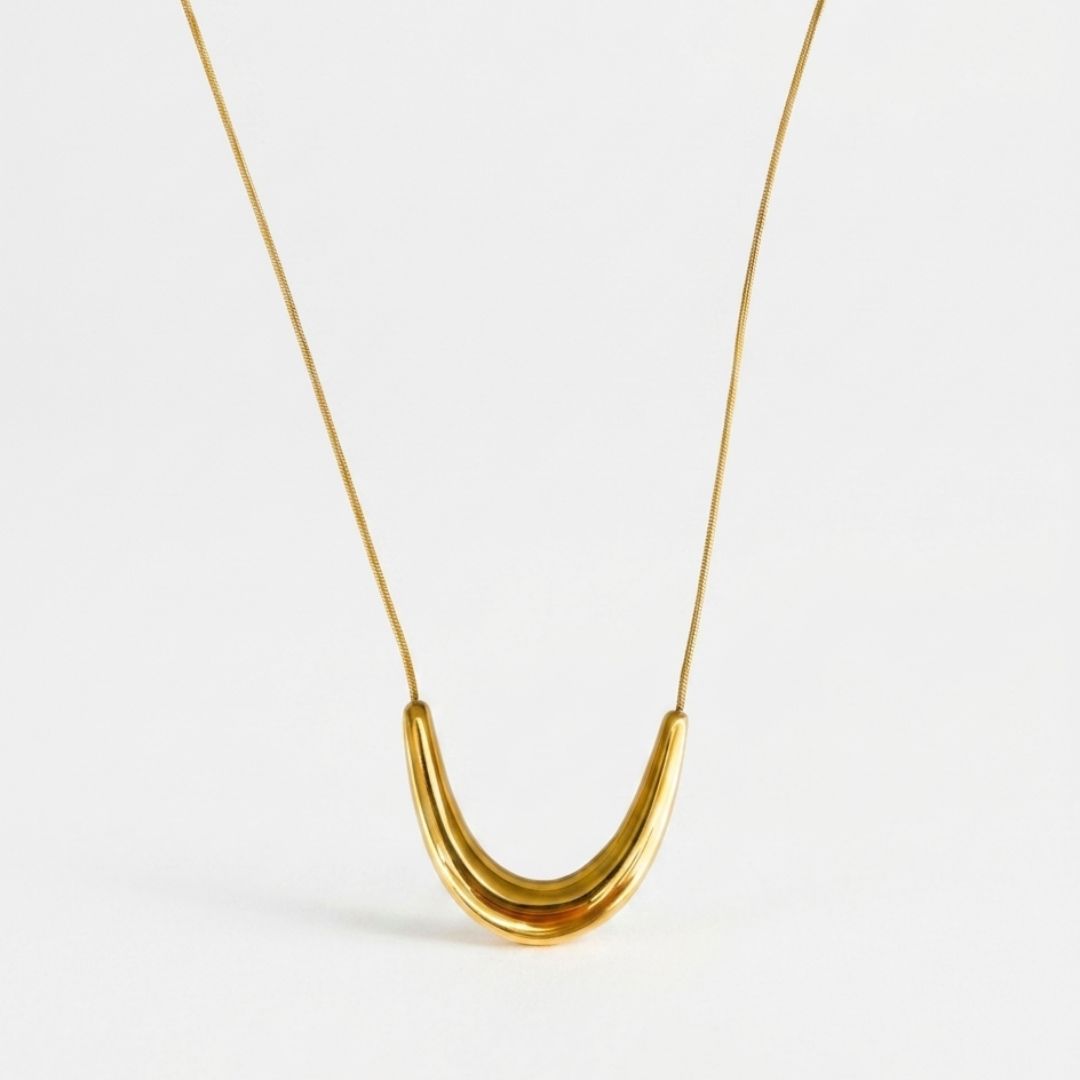 Gold Arc Halskette