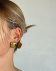 Gold Cut Ohrringe