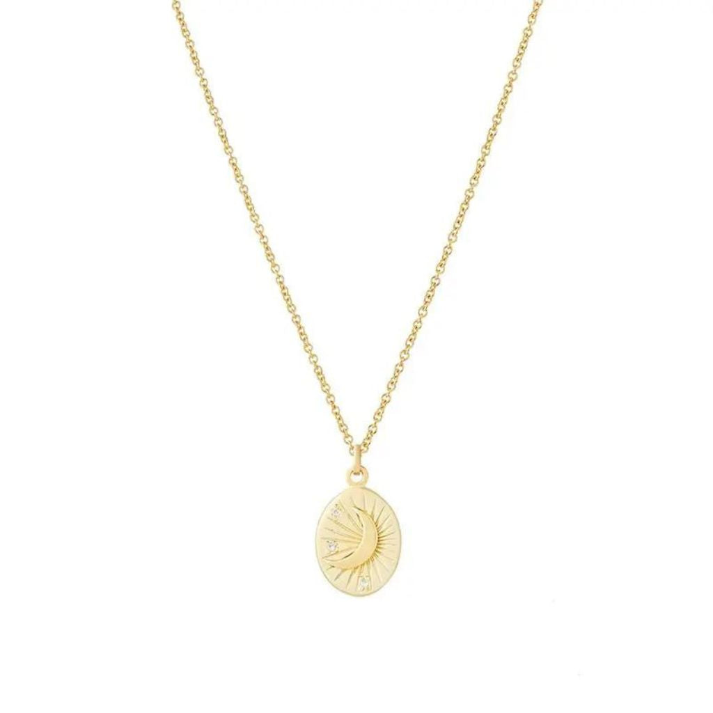 Mond & Sterne Kette | Gold