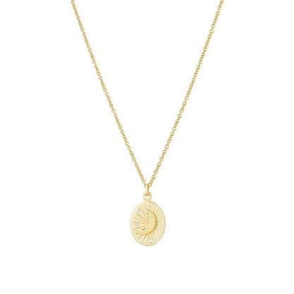 Mond & Sterne Kette | Gold