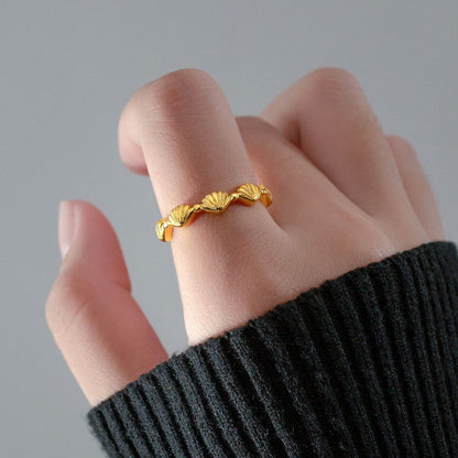 Muschel Ring