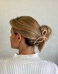 Schleifen Haarklammer | Acetat & Gold