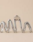 Wave Haarklammer Silber